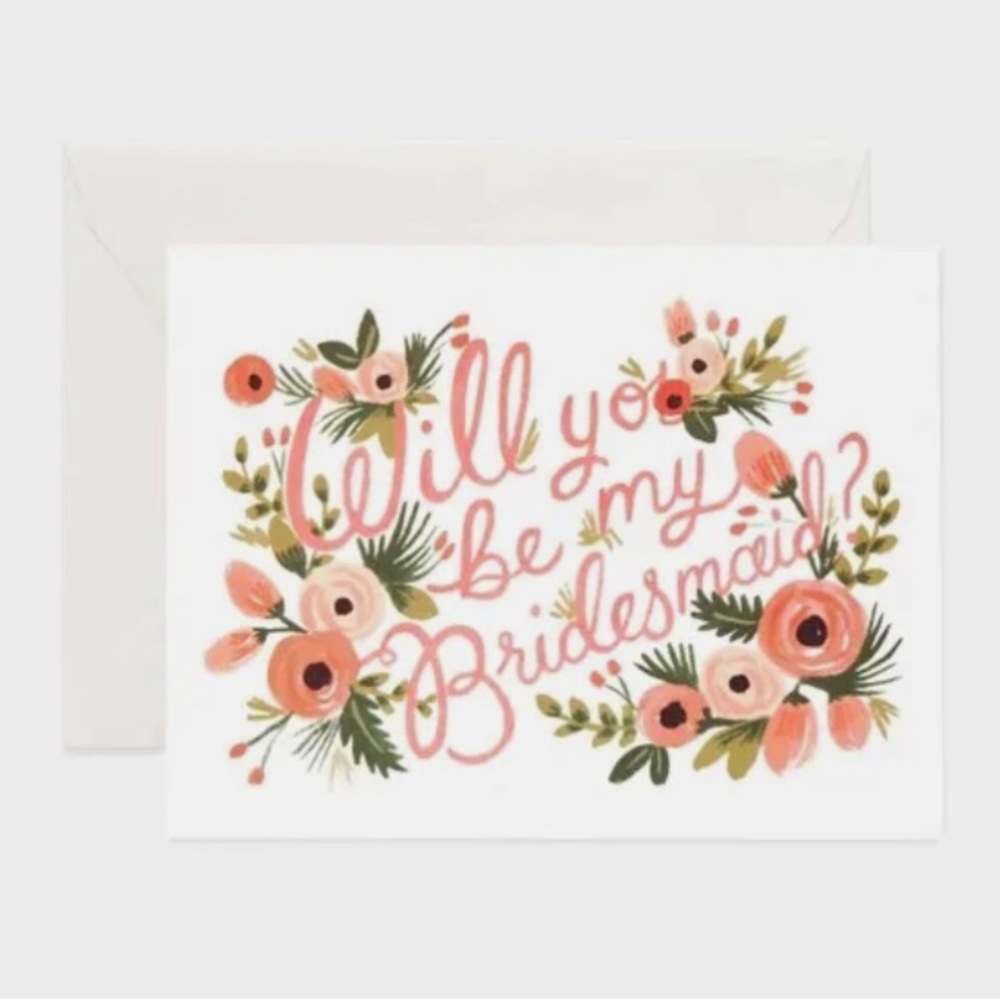 Rifle Paper Co. - Set of 8 Will You Be My Bridesmaid Cards